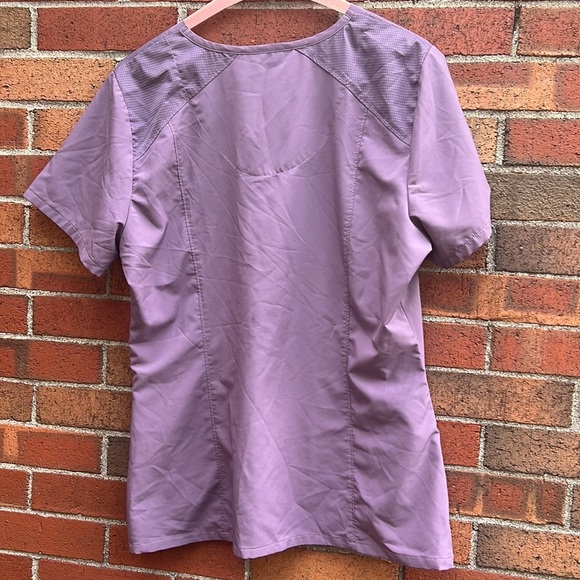 Purple scrub top - Picture 6 of 7